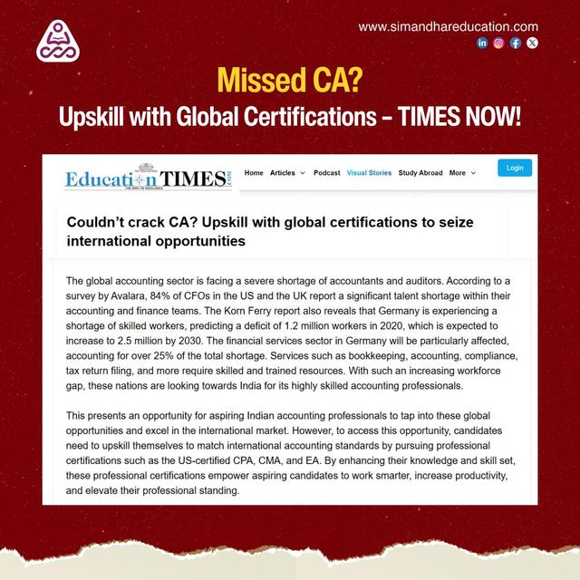 Missed CA?